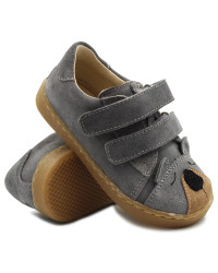 Buciki dla Chłopca na Jesień z misiem Mido 20-44 Szary