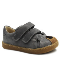 Buciki dla Chłopca na Jesień z misiem Mido 20-44 Szary