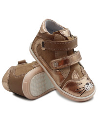 Buty Profilaktyczne Złote Dzoewczęce Bartek 11702-027