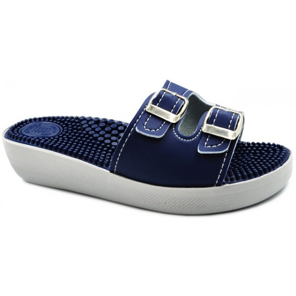 Klapki Fakirki Z Kolcami Masujące Fin-Flex FF 20/s fl blu/blu/silver