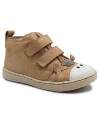 Półbuty Jesienne Dla Dziewczynki Z Brokatem Mido 20-49 Puder Satyna