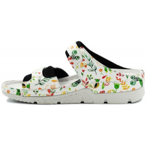 Klapki BERKEMANN Buty Damskie - wygodne zapięcie na Rzep rike 01164-108