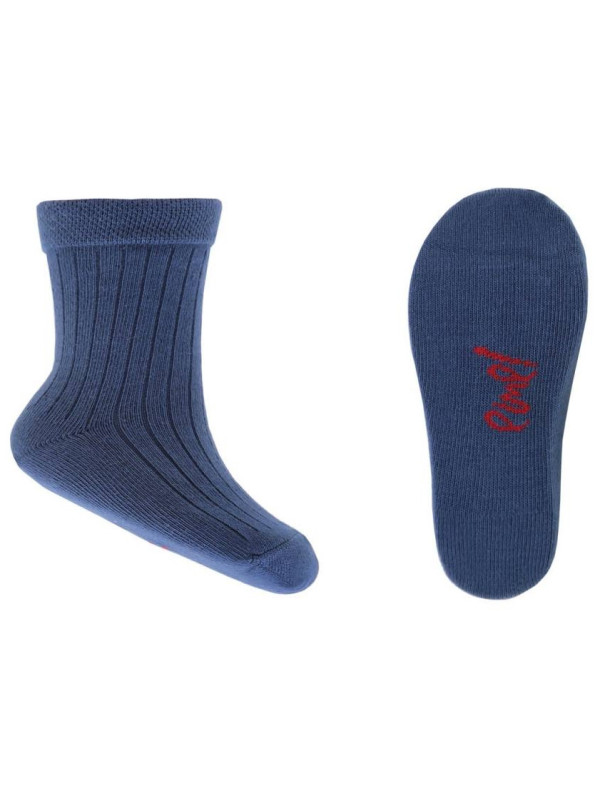 Skarpety Bawełniane Dla Chłopców Na Jesień Emel sbo 100-24 Niebieskie