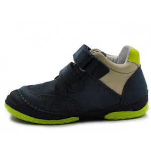 Chłopięce Półbuty Na Wiosnę Neonowe Wstawki DD STEP 038-796