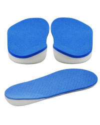 Wkładki CORRECT S Supinujące na Koślawość Pięty i Kolan Niebieskie