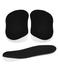 Wkładki CORRECT S Supinujące na Koślawość Pięty i Kolan Czarne