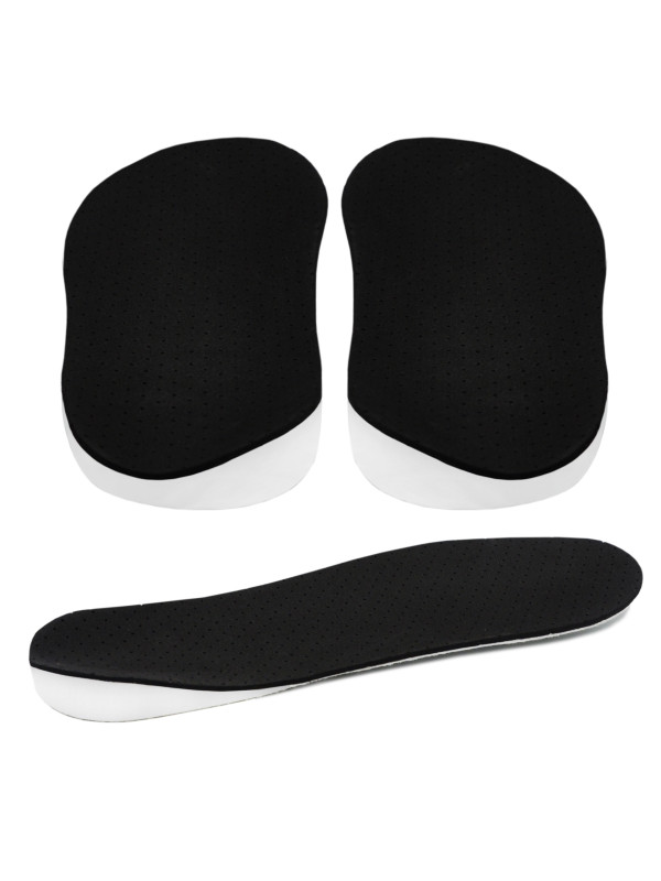 Wkładki CORRECT S Supinujące na Koślawość Pięty i Kolan Czarne
