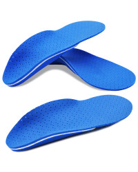 Wkładki Ortopedyczne Correct LS – Korytkowe Supinujące na Płaskostopie i Stopy Płasko-Koślawe | Niebieskie