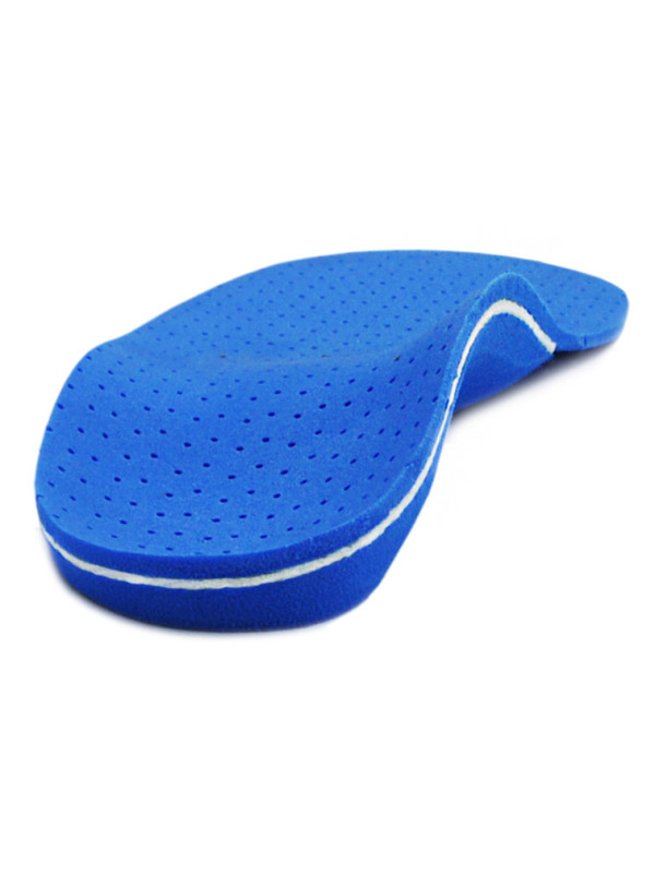 Wkładki Ortopedyczne Correct LS – Korytkowe Supinujące na Płaskostopie i Stopy Płasko-Koślawe | Niebieskie