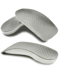 Wkładki supinujące na stopy płaskokoślawe Correct LS 3/4 szare