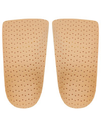 Wkładki do butów ortopedyczne płaskostopie podłużne Correct LS 3/4 kolor beżowy