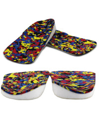 Wkładki Supinujące na Koślawość Pięty i Kolan kropki ciemny CORRECT S 3/4