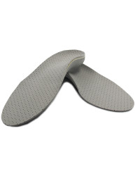 Wkładki Ortopedyczne CORRECT LS – Supinujące, Korytkowe na Płaskostopie i Stopy Płasko-Koślawe (Kolor Szary)