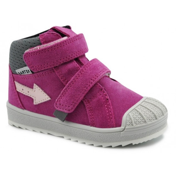 Jesienne Trzewiki Ocieplane BARTEK Różowe 11948043