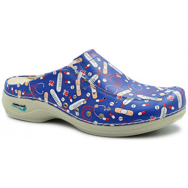 Klapki Wygodne Medyczne Klapki Damskie dla lekarza NURSING CARE berlin wg4af23