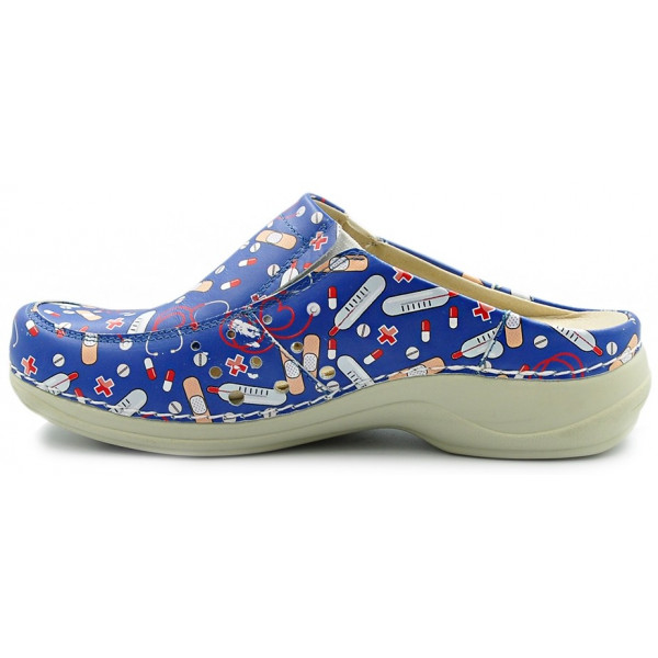 Klapki Wygodne Medyczne Klapki Damskie dla lekarza NURSING CARE berlin wg4af23