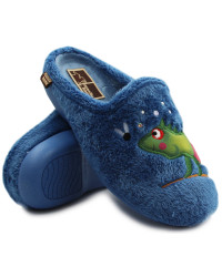 Kapcie na jesień zimę futerko kameleon Manitu-Home 320105-51