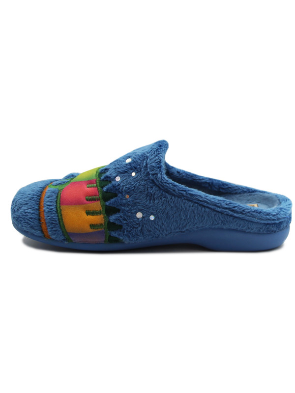 Kapcie na jesień zimę futerko kameleon Manitu-Home 320105-51