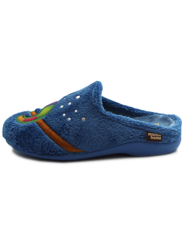 Kapcie na jesień zimę futerko kameleon Manitu-Home 320105-51