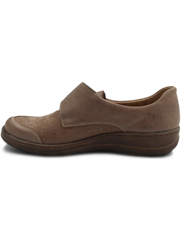 Półbuty Damskie Na Jesień Eleganckie Beżowe Helios 395