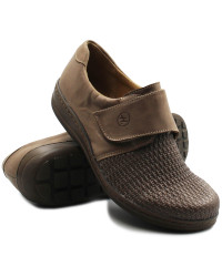 Półbuty damskie skórzane na jesień Helios 382