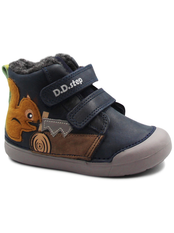 Trzewiki Buty Ocieplane Na Zimę D.D.Step W066-852 Wiewiórka