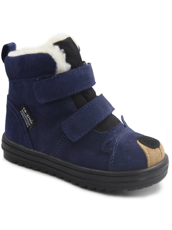 Buty dla chłopca na zimę Membrana Mido 22-18 32-18 42-18 Granat