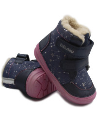 Trzewiki Ocieplane d.d.step W071-887 royal blue