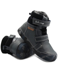 Kozaki Ocieplane Dla Chłopca Na Zimę D.D.Step W068-363M Royal Blue