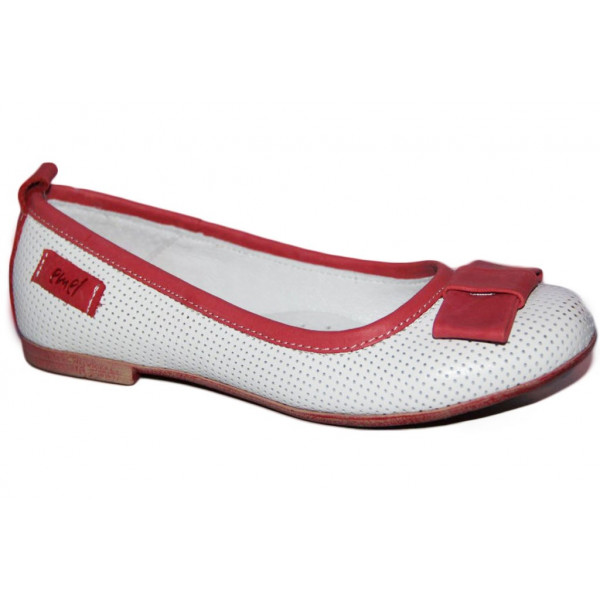 Eleganckie Balerinki Dziewczęce Emel e 2089-3 II gatunek