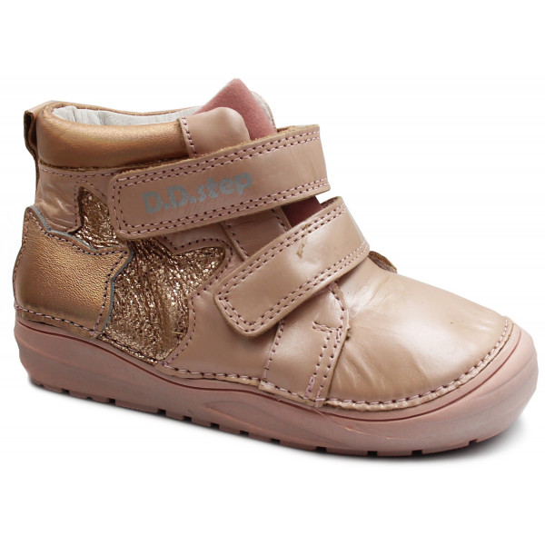 Buty Dziewczęce DD STEP 071-148 Z Kotkiem Różowe
