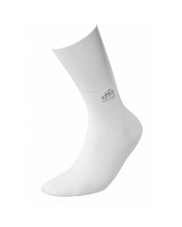 Białe Skarpety Bezuciskowe DeoMed Cotton Silver