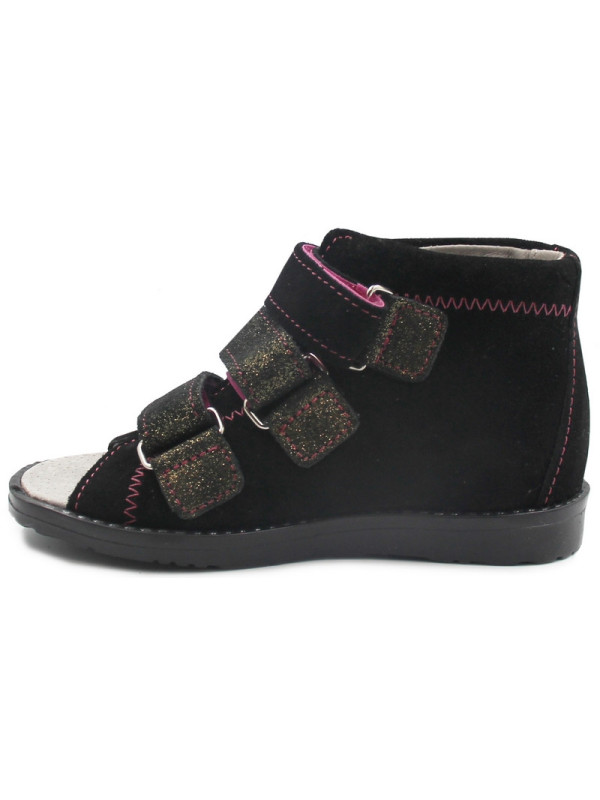 Sandały kapcie profilaktyczne z obcasem thomasa do przedszkola Dawid 1042-248