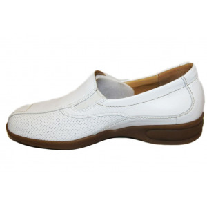 Półbuty Wiosenne Damskie Christian Dietz Corvara Białe