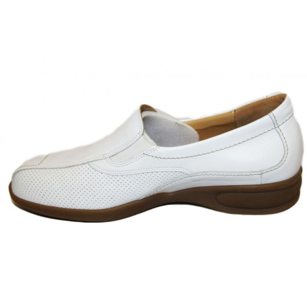 Półbuty Wiosenne Damskie Christian Dietz Corvara Białe