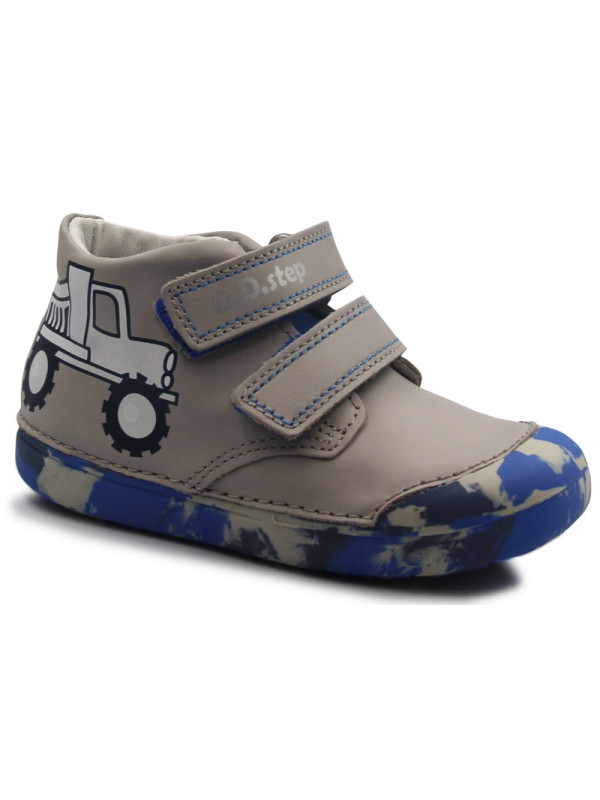 Chłopięce Buty Na Jesień Zmieniające Kolor D.D.Step s066-317 Light Grey