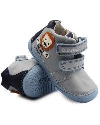 Buty Na Jesień Dla Chłopca Barefoot DD STEP s070-381 Sky Blue