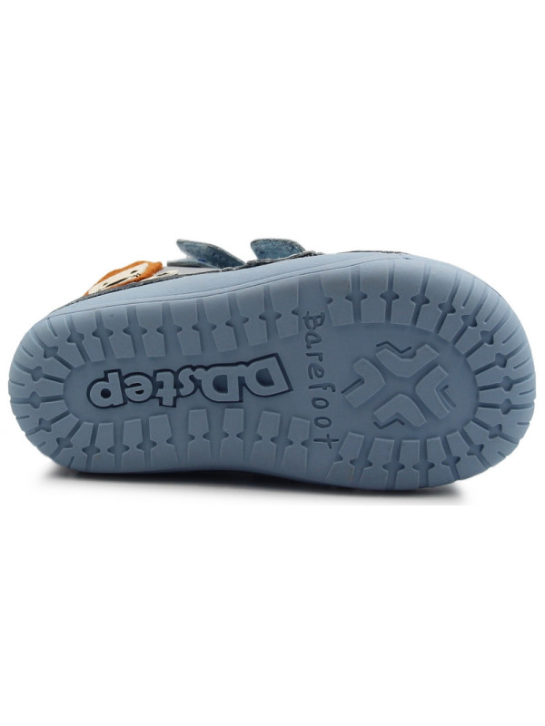 Buty Na Jesień Dla Chłopca Barefoot DD STEP s070-381 Sky Blue
