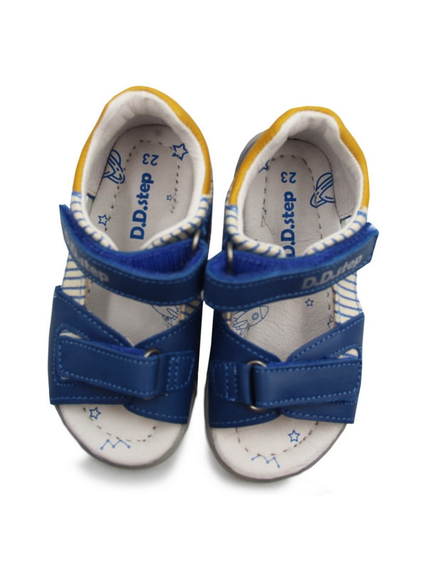 Sandały Dla Chłopca Na Lato DD STEP g075-339a Bermuda Blue