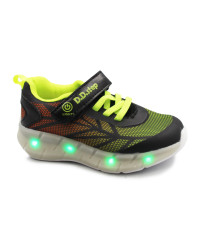 Półbuty Dla Chłopców Sportowe Na Jesień LED DD Step f061-391am Black