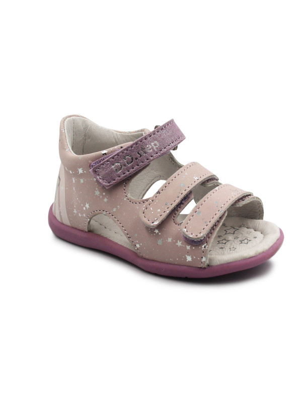 Sandały Dziewczęce zmieniające kolor D.D.Step g075-345 Mauve