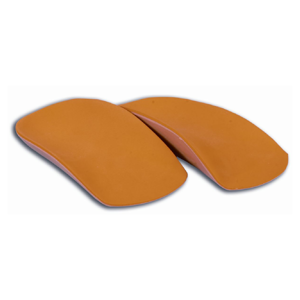 Wkładki Supinujące Korytkowe 10mm MEMO Ortopedyczne 3/4 Pomarańczowe