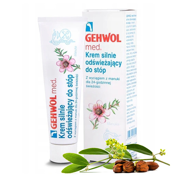 Krem Silnie Odświeżający Do Stóp Gehwol 75 ml