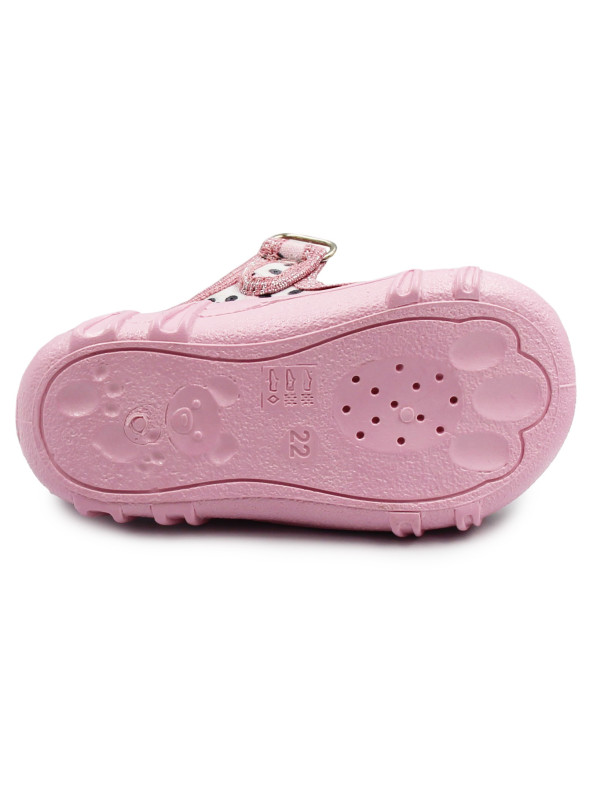 Kapcie dziewczęce Wojtyłko Klaudia Róż Do Przedszkola