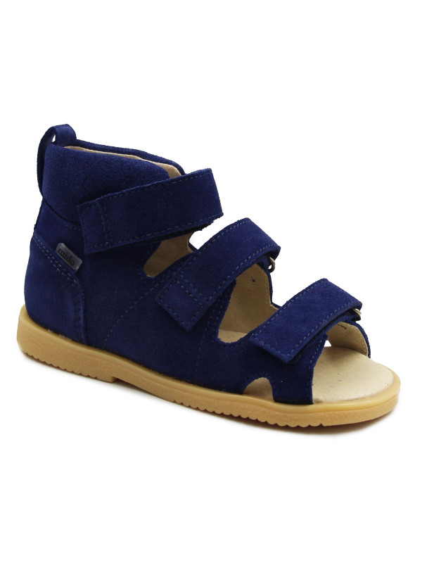 Kapcie dla Chłopca do Przedszkola Mido 815 Granatowe