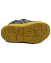 Buty Na Wiosnę Dla Chłopca Na Rzep Zebra DD Step s066-375B Dark Grey