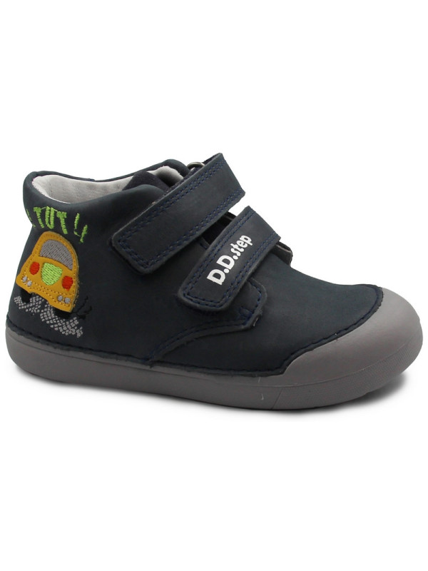 Półbuty Na Jesień Dla Chłopca Na Rzepy DD Step s066-396A Royal Blue