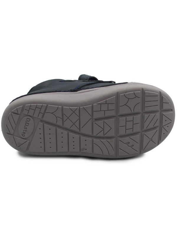 Półbuty Na Jesień Dla Chłopca Na Rzepy DD Step s066-396A Royal Blue