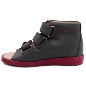 Buty Profilaktyczne Dziewczęce Skóra Licowa Sandały Ortopedyczne Dawid 1041,1042,1043