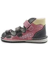 Korekcyjne Sandały Kapcie Dla Dziewczynek Do Szkoły Bartek 165261-070